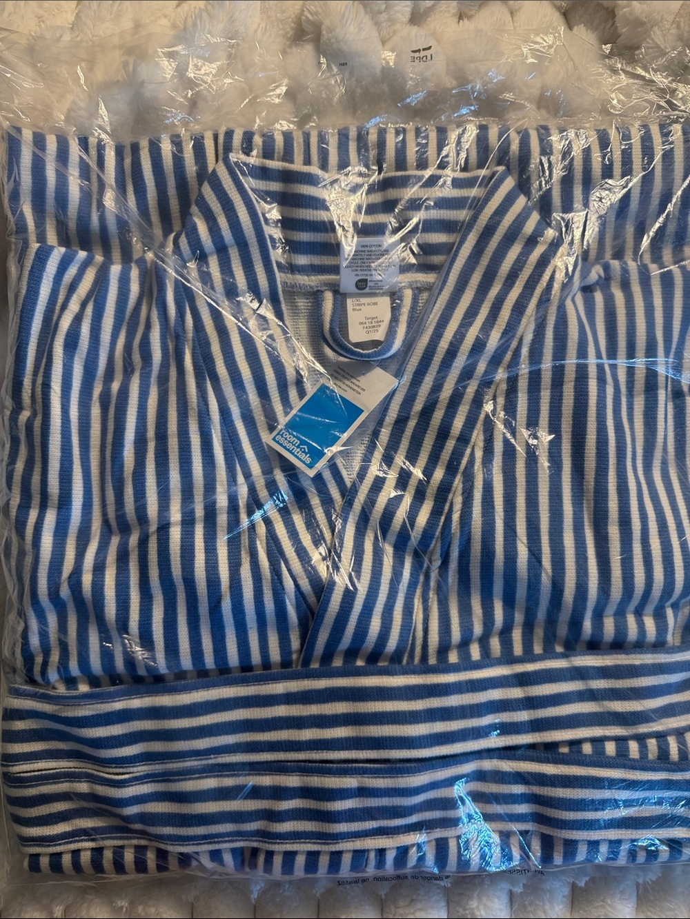 Target Blue & White Striped Robe